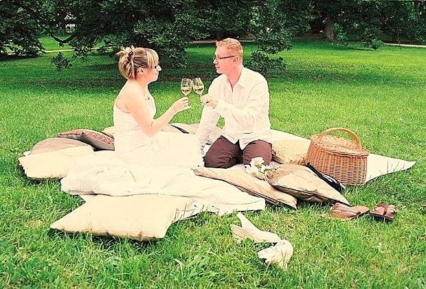 Romantický piknik pro 2 osoby