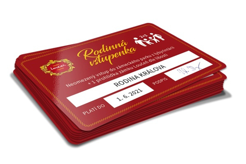 RODINNÁ ROČNÍ VSTUPENKA